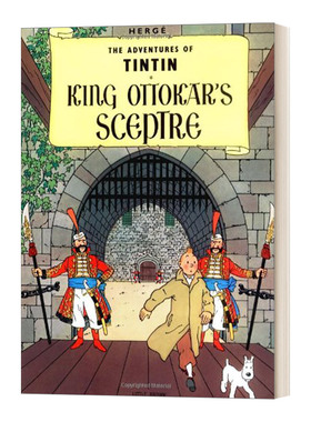 英文原版 King Ottokar's Sceptre 丁丁历险记 奥托卡王的权杖 英文版 进口英语原版书籍