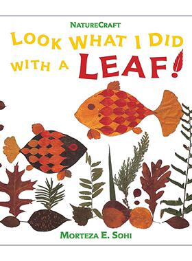 英文原版 Look What I Did with a Leaf 儿童创意树叶艺术指南 儿童创意手工绘本 Morteza E. Sohi 英文版 进口英语原版书籍