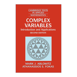 复变函数 书籍 英文原版 Variables 英文版 进口英语原版 剑桥应用数学文本系列 Complex 导论及应用