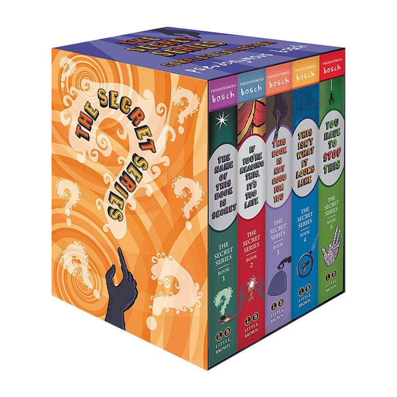 英文原版 The Secret Series 秘密系列 5册套装 青少年冒险读物 纽约时报畅销书 爱伦坡奖儿童小说提名 英文版 进口英语原版书籍