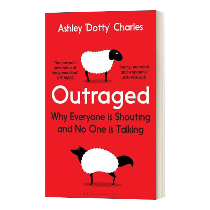 英文原版 outraged 愤怒 为什么所有人都在大喊大叫 英文版 进口英语