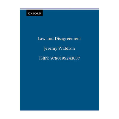 英文原版 Law and Disagreement 法律与分歧 杰里米·沃尔德伦 英文版 进口英语原版书籍