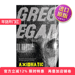 英文原版 Axiomatic 意识上传中 格雷格 伊根 英文版 进口英语原版书籍