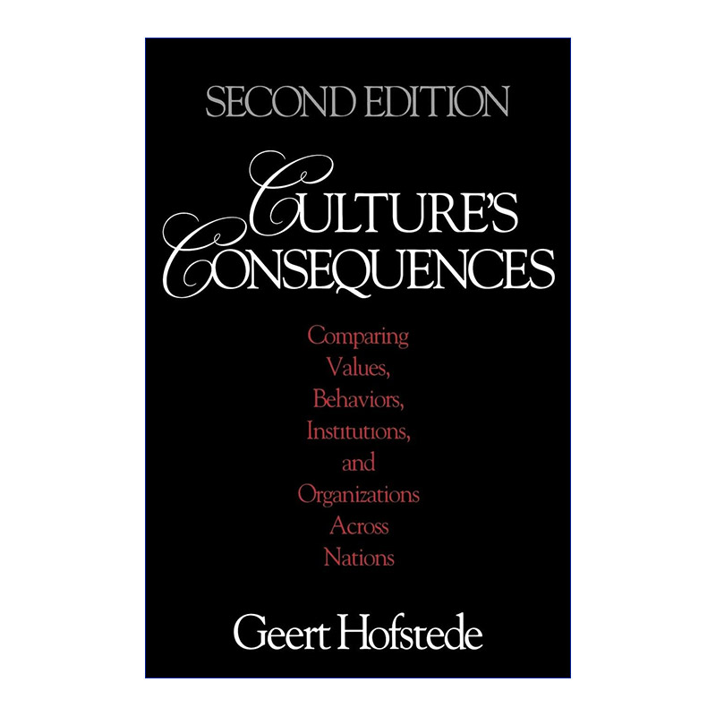 英文原版 Culture's Consequences 文化的后果 吉尔特·霍夫斯塔德 英文版 进口英语原版书籍