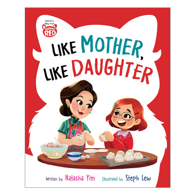 英文原版 Disney Pixar Turning Red 青春变形记 亦母亦女 迪士尼皮克斯动画电影周边书儿童绘本故事 精装 英文版 进口英语原版书