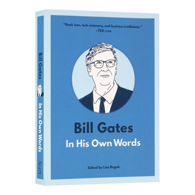 英文原版 比尔盖茨 用他自己的话说 bill gates: in his own words