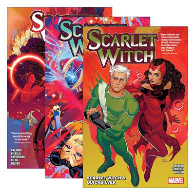 英文原版 Scarlet Witch by Steve Orlando 绯红女巫1-3册 漫威漫画 X战警 英文版 进口英语原版书籍