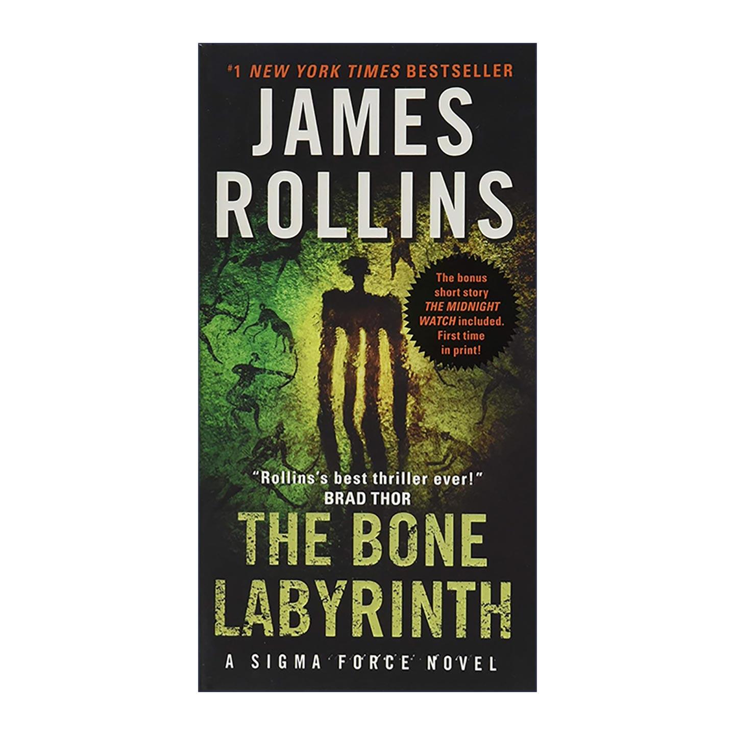英文原版 The Bone Labyrinth 骨头迷宫 西格玛中队系列 冒险惊悚小说 James Rollins 英文版 进口英语原版书籍