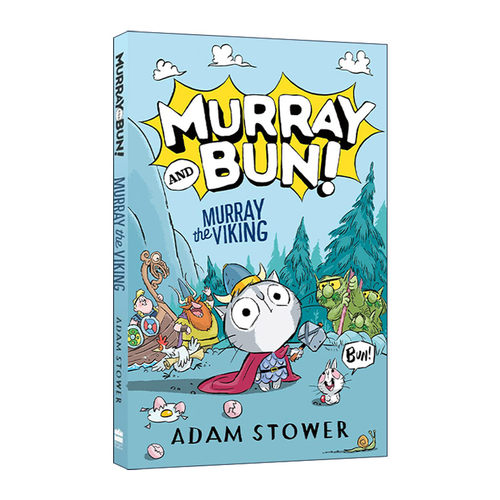 英文原版 Murray the Viking 维京猫咪 穆雷和本系列 儿童插画故事书 大卫威廉姆斯合作画师Adam Stower 英文版 进口英语原版书籍