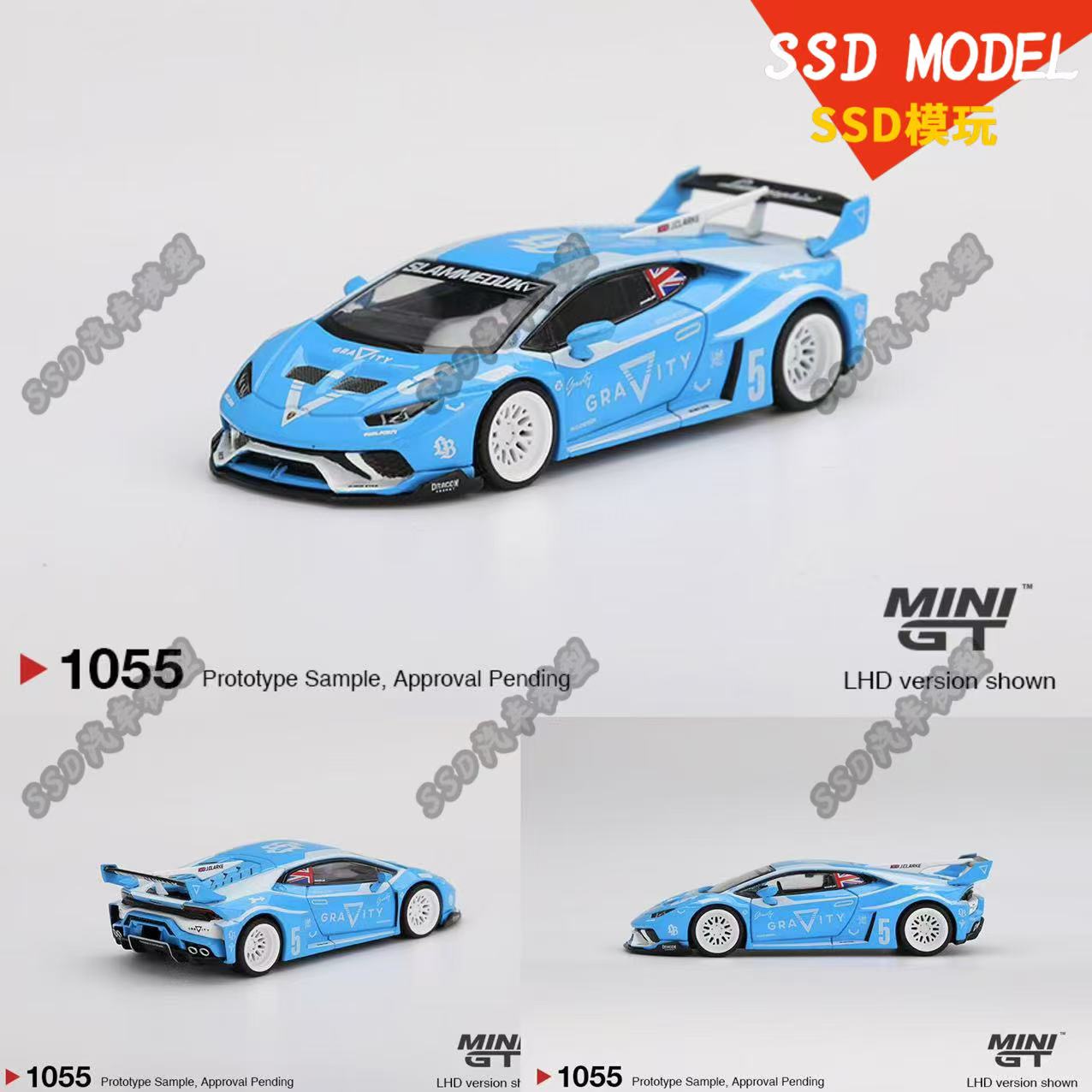 MINIGT164兰博基尼合金汽车