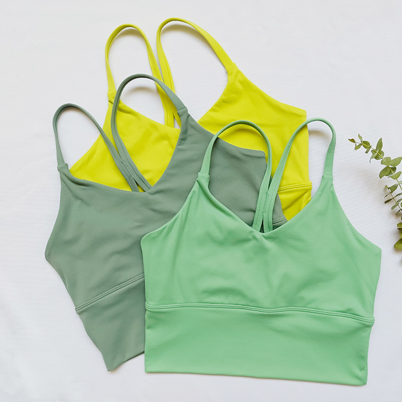 钰颜春夏新款细带运动文胸