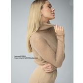 镂空柔软针织长袖 Long 罩衣 2026新款 Soft Knitted Sleeve Hoodie