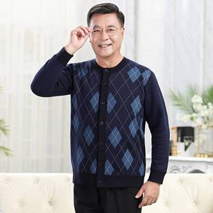 专柜品牌中老年人情侣加绒加厚保暖内衣套装女士加厚加绒印花秋衣