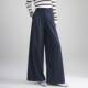 拖地 高腰垂感垂坠感宽松阔腿裤 专柜品牌直筒大脚裤 女2026春秋新款