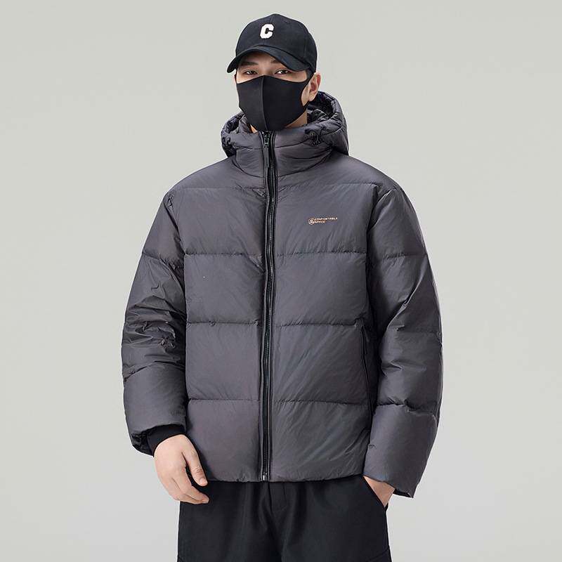 专柜官方中老年男士冬季羽绒服加厚保暖宽松大码外套爸爸冬装显瘦