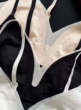 【老客入！大厂】3-5天发 0.2厘米薄圆垫轻盈网纱美背文胸SZLZ366