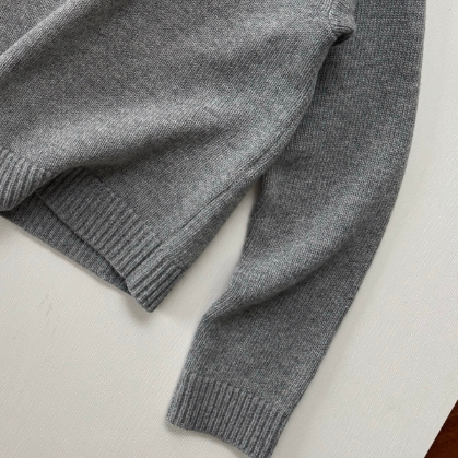 【老客入！大厂】1-2周发 女100%羊毛 同步嵌花字母 毛衣SDYA876