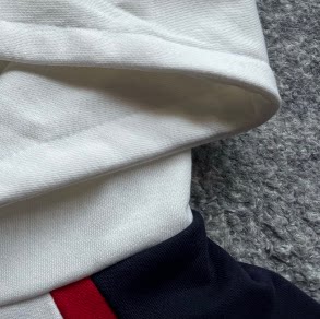 【老客入!】5-7天发 情侣 学院风 时尚拼色连帽毛圈卫衣 NJ128