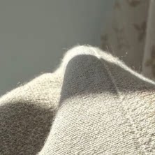 【老客入！大厂】5-7天发百搭小众高级灰提花纯棉针织短袖CPYR099