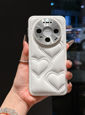 合金镜头爱心小香风适用华为Mate80手机壳新款80PROMAX皮质Mt70奢华菱格纹60pro高级感P70pro格纹pura80Ultra