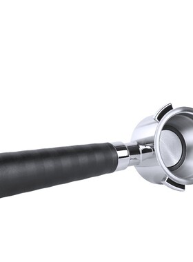 咖啡胶囊咖啡机改装两角无底把手51mm不锈钢三耳得龙手柄过滤配件