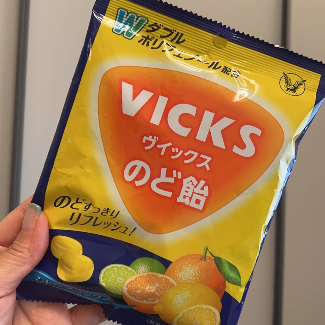 日本大正VICKS润喉糖口气含片