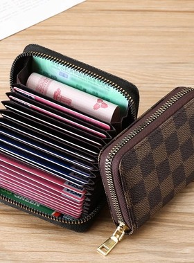 卡包男士驾驶证件包钱包防盗刷大容量银行卡驾照零钱收纳包身份证