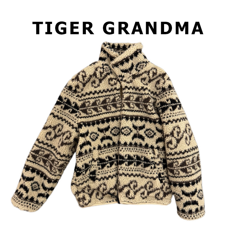 【费尔岛的复古滤镜】双层绒+600g洗水棉-夹克式拉链羊羔绒外套,女装/女士精品,短外套,淘宝优惠券,粉丝福利购,淘宝优惠卷