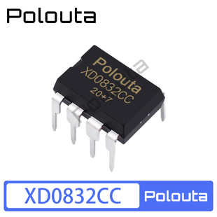 Polouta 模数转换芯片ADC XD0832CC DIP-8