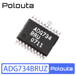 ADG734BRU 三 ADG734BRUZ TSSOP20 四SPDT开关芯片 REEL7 Polouta