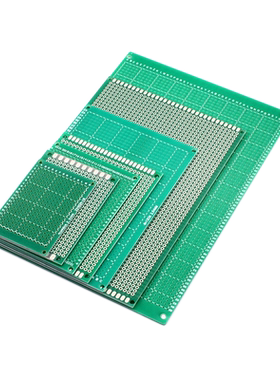 PCB单面喷锡绿油玻纤板2*8 3*7 4X6 5 9*15 10 12*18 20 2.54