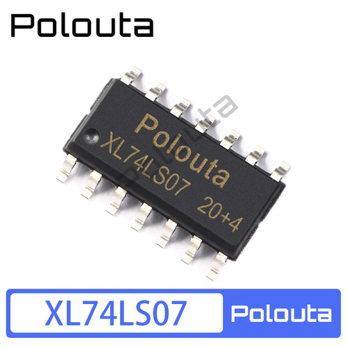 Polouta 缓冲器和线路驱动器 XL74LS07 SOIC-14