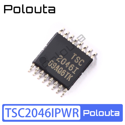 Polouta TSC2046IPWR 2046I TSSOP16 贴片IC 低压I/O触摸屏控制器