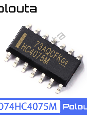 Polouta CD74HC4075M HC4075M 74HC4075D SOP14逻辑三重3输入或门