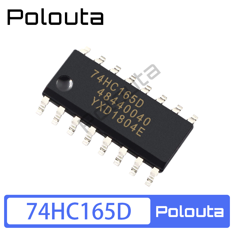74HC165D 74HC165 SN74HC165DR SOP16 移位寄存器芯片 贴片3.9MM