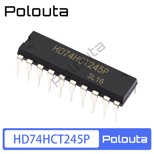 polouta HD74HCT245P  SN74HCT245N DIP20 八进制总线收发器芯片