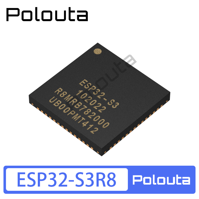 ESP32-S3R8 QFN-56 Wi-Fi+蓝牙5.0 8MB PSRAM32位双核MCU芯片