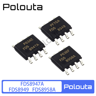Polouta FDS8958A FDS8949 FDS8947A SOP8 贴片 场效应晶体管