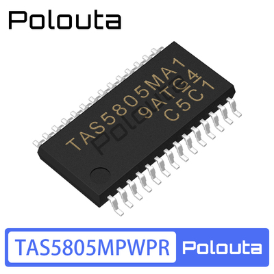 TAS5805MPWPR 丝印TAS5805MA1 TSSOP-28 音频功率放大器 Polouta