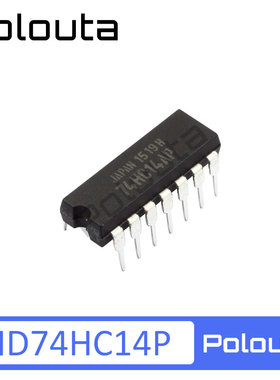 Polouta 74HC14AP TC74HC14AP HD74HC14P DIP14 栅极和逆变器IC