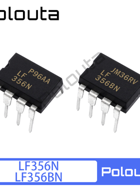 Polouta LF356N LF356BN DIP-8 直插芯片 JFET输入运算放大器IC