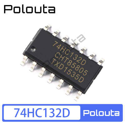 74HC132D  SOP-14 贴片3.9MM 与非门 CMOS 逻辑IC逆变器