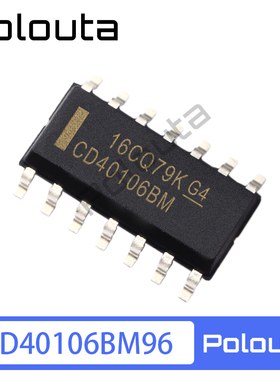 CD40106BM96 HEF40106BT CD40106 SOP14 贴片3.9 六施密特触发器