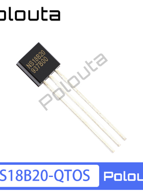 POLOUTA NS18B20-QTOS NS18B20 TO92 高精度单总线数字温度传感器