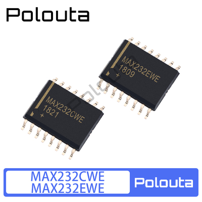 MAX232CWE MAX232EWE MAX232 SOP-16 收发器 Polouta