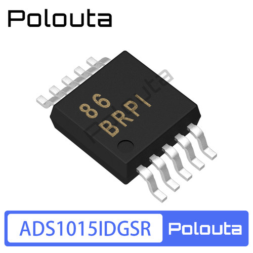 贴片 ADS1015IDGSR VSSOP-10 16位模数转换器芯片 Polouta