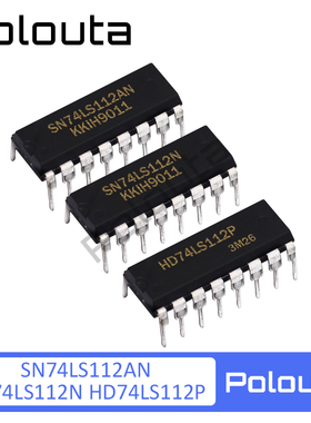 SN74LS112AN SN74LS112N 74LS112 直插DIP-16 触发器芯片 POLOUTA