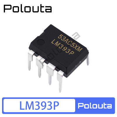 LM393 LM393P LM393N LM393AN 双差分比较器芯片 直插DIP-8 10个