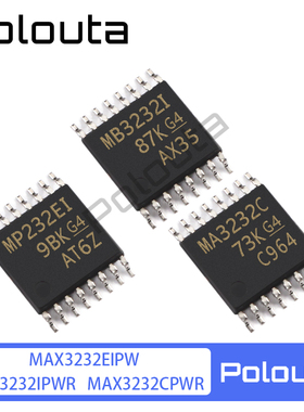 Polouta MAX3232EIPW MAX3232IPWR MAX3232CPWR TSSOP16 收发器IC