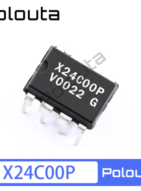 Polouta X24C00P X24C00 串行E2PROM 直插 集成电路 IC芯片
